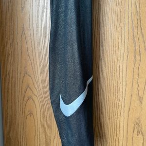 XL Nike Sparkle Black Running Leggings